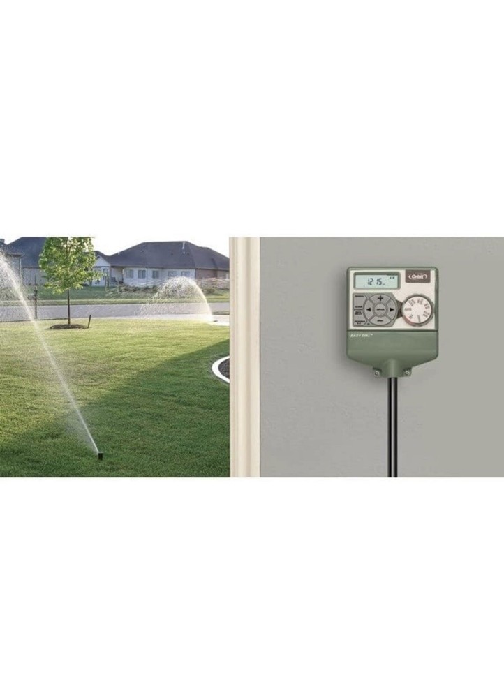 Orbit 57894 Easy-set Logic 4-Station Indoor Sprinkler System Timer