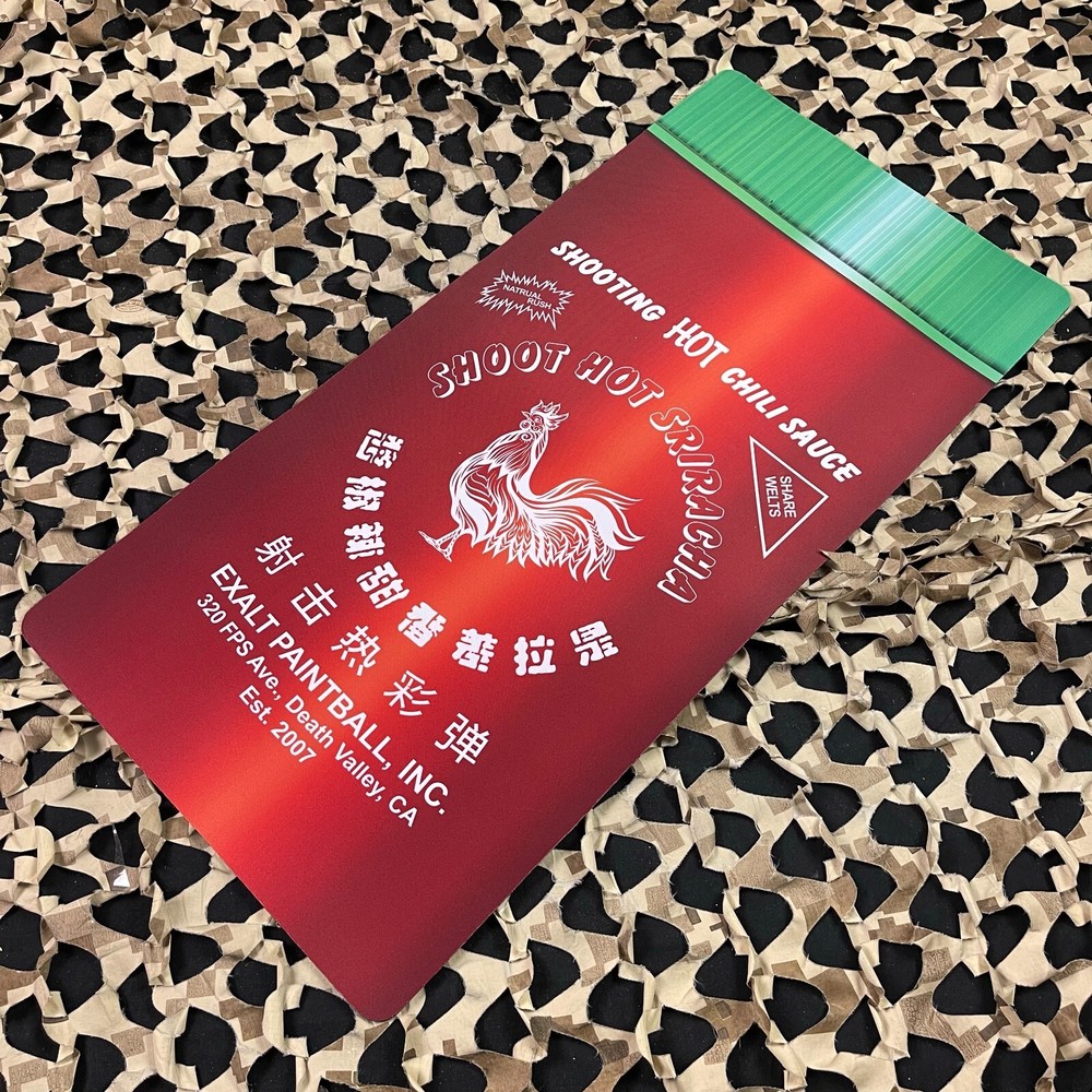 NEW Exalt V2 Paintball Tech Mat - Medium - Sriracha