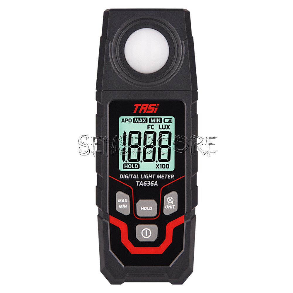 TA636A Digital Light Meter Illuminance Lux Meter Illuminometer Handheld Ambient-