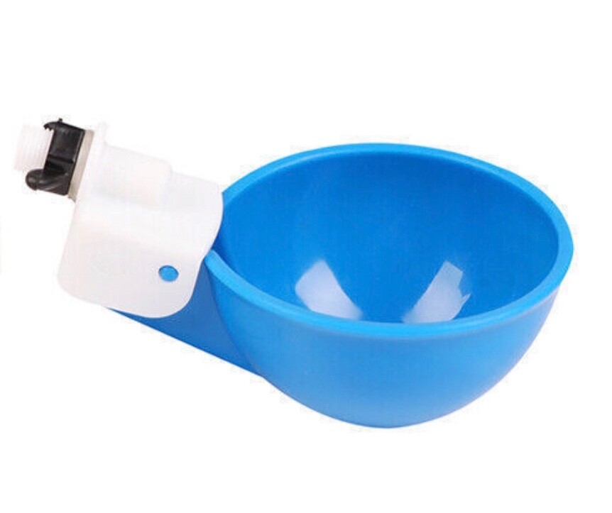 20 PCS Automatic Water Cups Poultry Drinker Waterer Chicken Ducks Quail Drinking