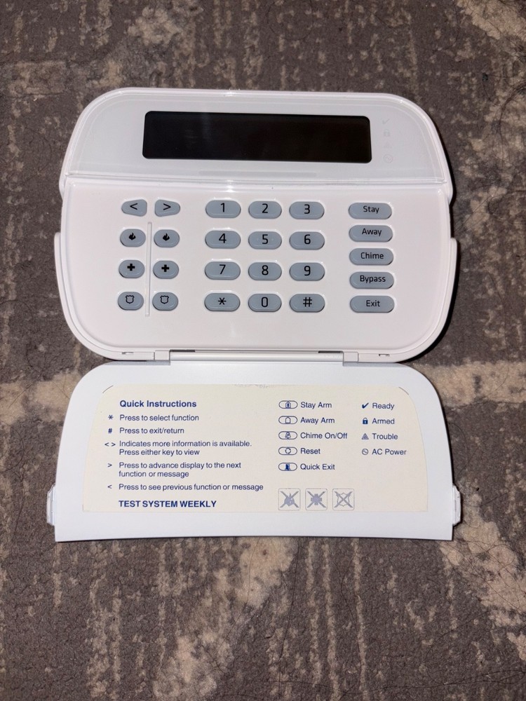 DSC PowerSeries HS2LCDWF9 Full Message LCD Hardwired Keypad