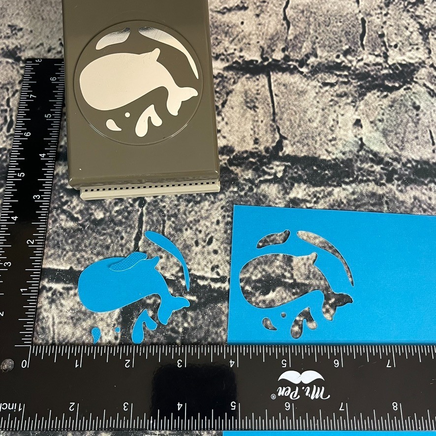 Stampin' Up! WHALE BUILDER Punch