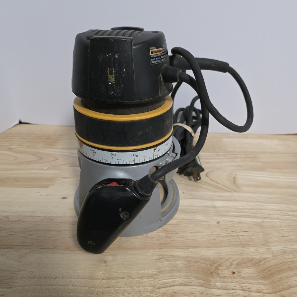 Craftsman 2HP Variable Speed Router Woodworking Tool Tested Working