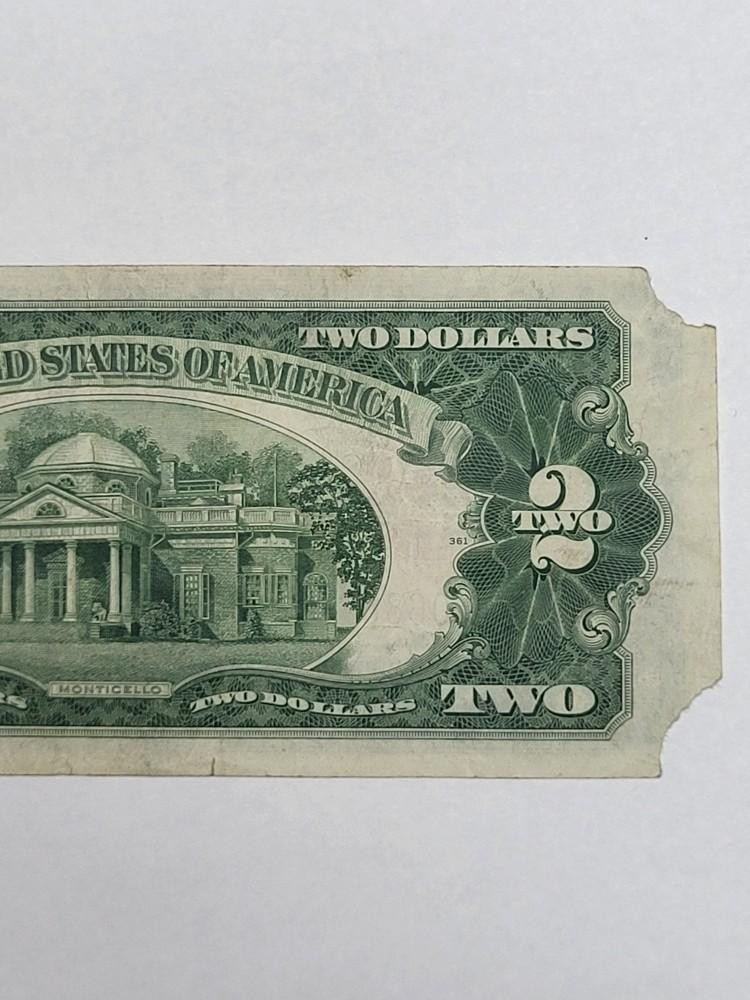 1928 G RED Seal $2 United States Note CHEAP !!!