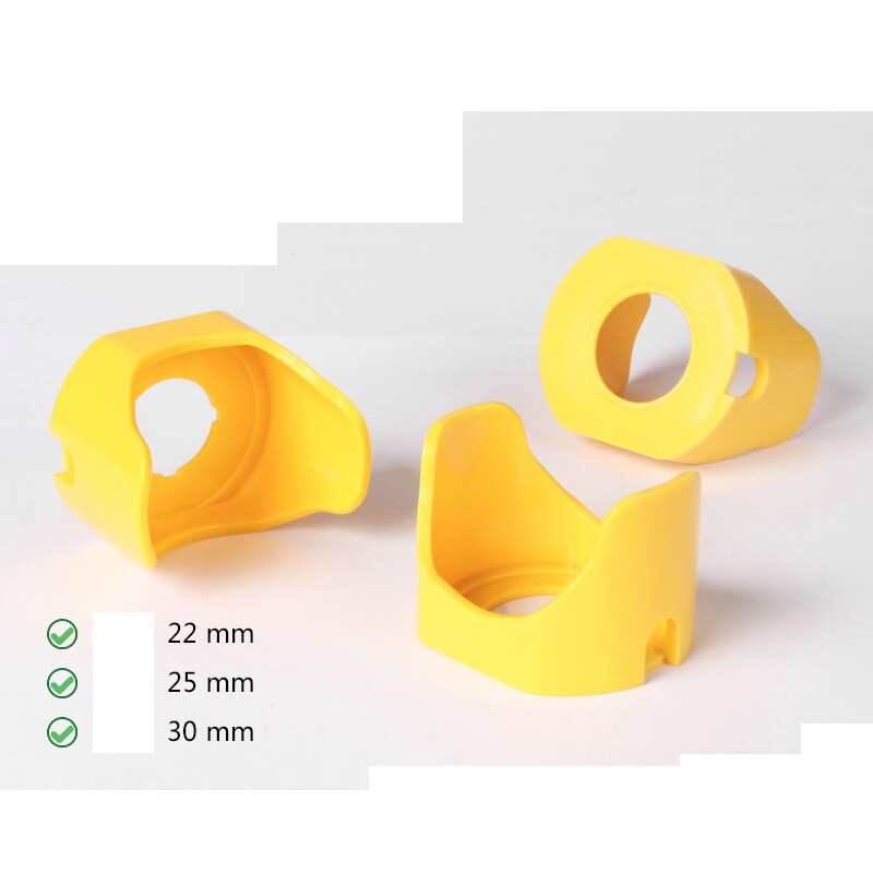 5Pcs 22mm Push Button Switch Accessories Emergency Stop Button Protective Cover