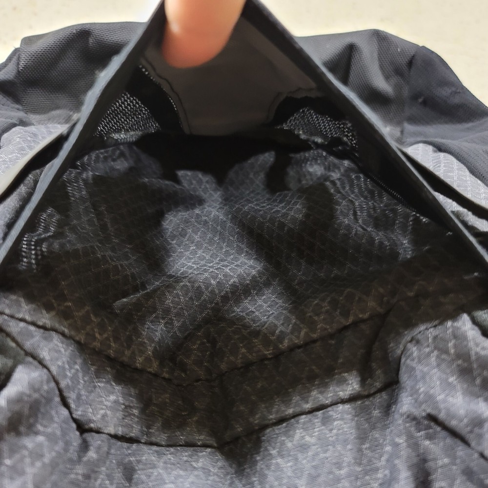 North Face Grey Black Recon Diamond Pattern Backpack