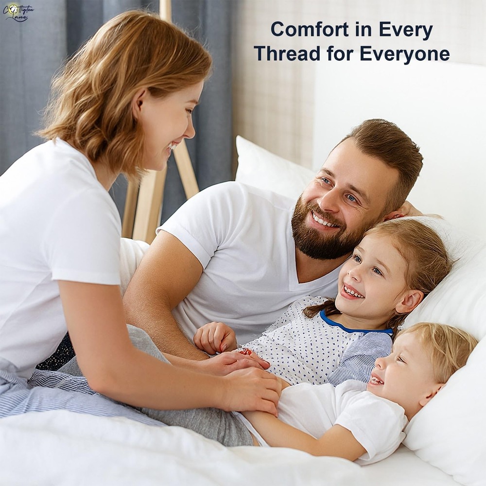 Split King Fitted Sheets for Adjustable Beds, Premium Hotel Quality Brushed M...