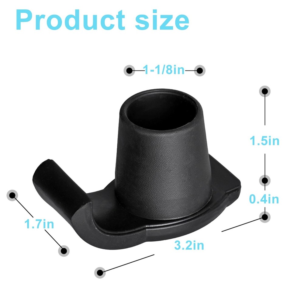 Dotday 4 Pack Walker Skis Glides for Folding Walkers, Essentials Universal