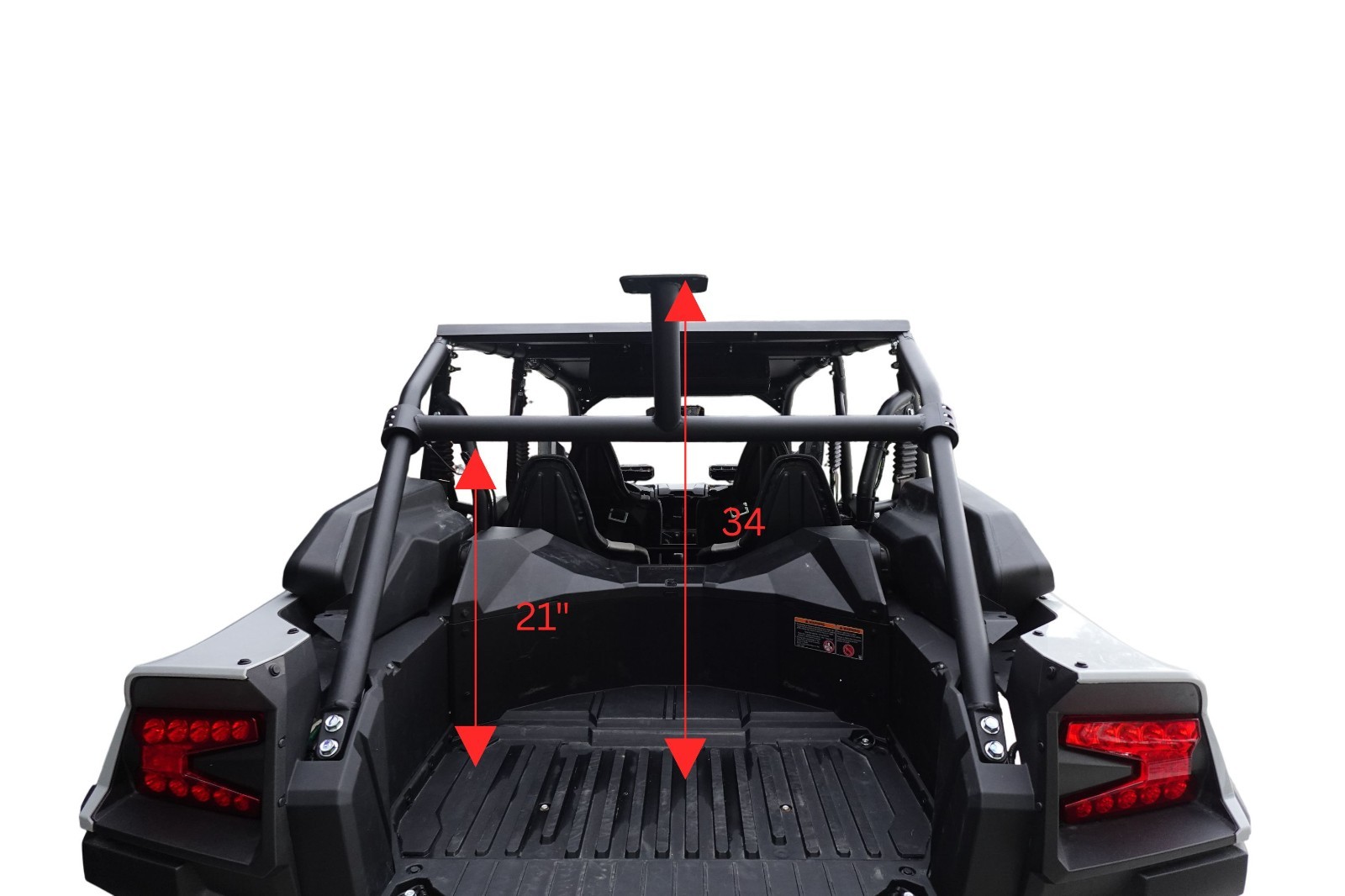 Baldwin Iron Works Spare Tire Carrier Fit: Kawasaki Teryx KRX 4 1000- Made USA