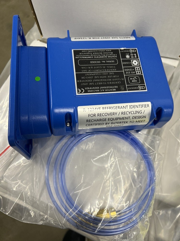 REFRIGERANT IDENTIFIER FOR AIRCON MACHINES BEZEL MOUNT VERSION SS981