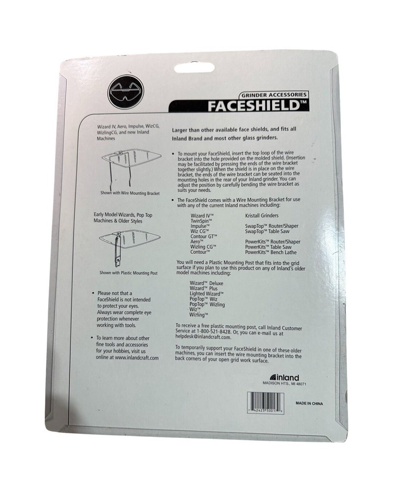 Inland Faceshield