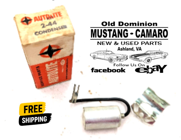 Nos Autolite 2-44 Condenser