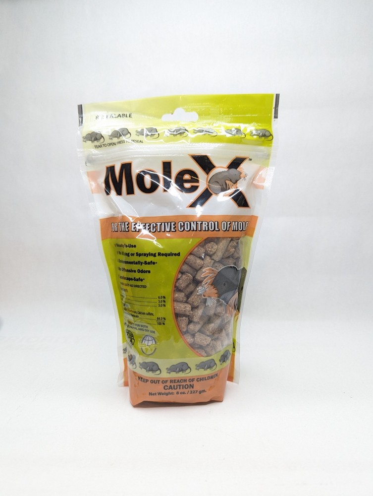MoleX Mole Killer Pellets and Control 8 oz. Eco-Friendly!