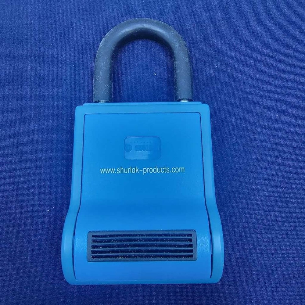 ShurLok Key Safe Lock Box Combination Access Blue