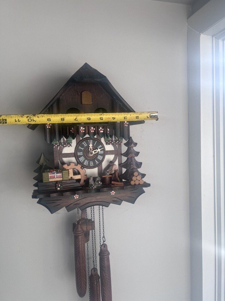 Cuckoo Clock Wooden Weights 1 Day
