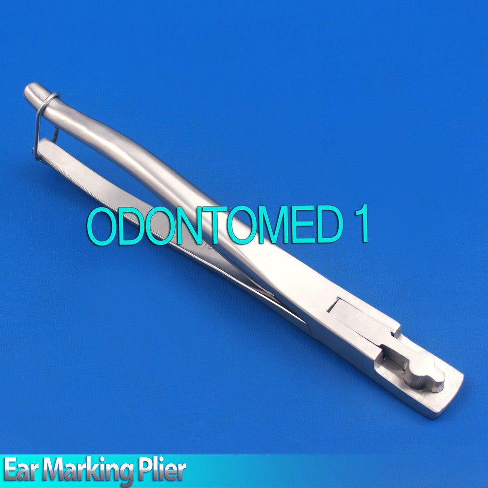 Ear Marking Plier Club Type Veterinary Instruments New