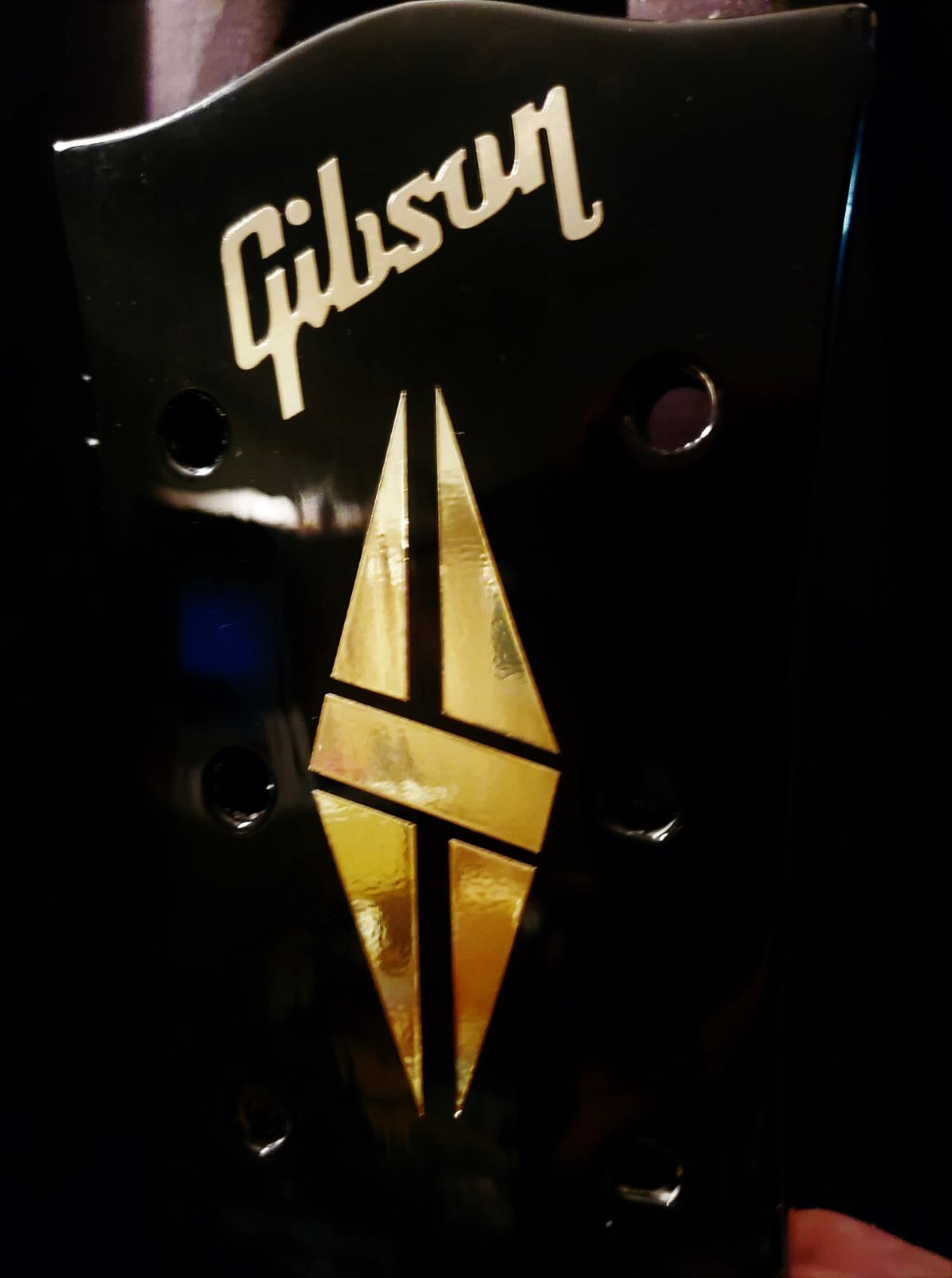 Epiphone to Gibson Guitar Headstock Logo CONVERSION KIT, Vinyl Decal Sticker USA