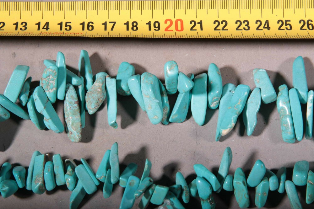 Beads African Bluestone 202