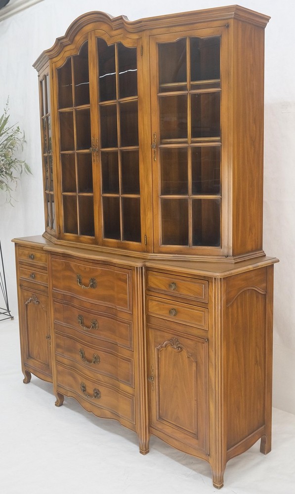 Widdicomb Solid Cherry Butlers Drop Front Leather Top Desk Breakfront MINT