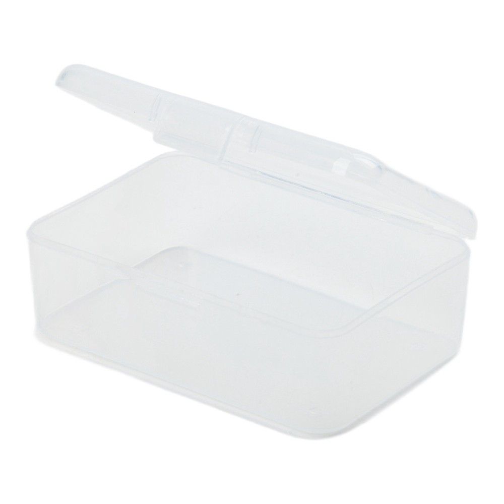 1pcs Plastic Clear Transparent Storage Collections Container Box Case Holder