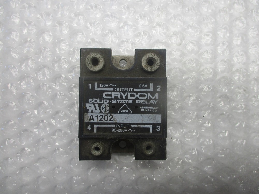 CRYDOM A1202 SOLID STATE RELAY (AS PICTURED) UNMP
