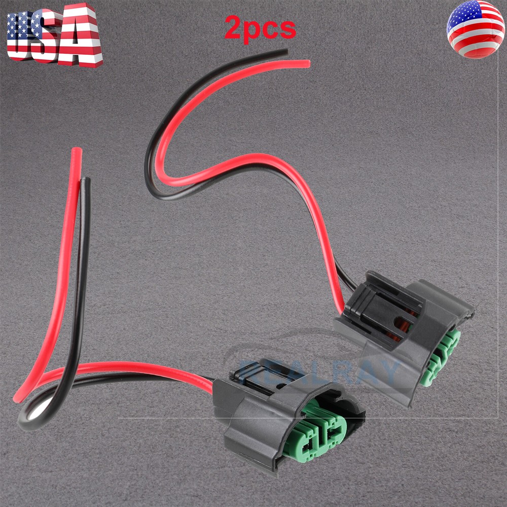 Wire Pigtail Female Y H9 Two Harness Head Light High Beam Socket Connector Plug