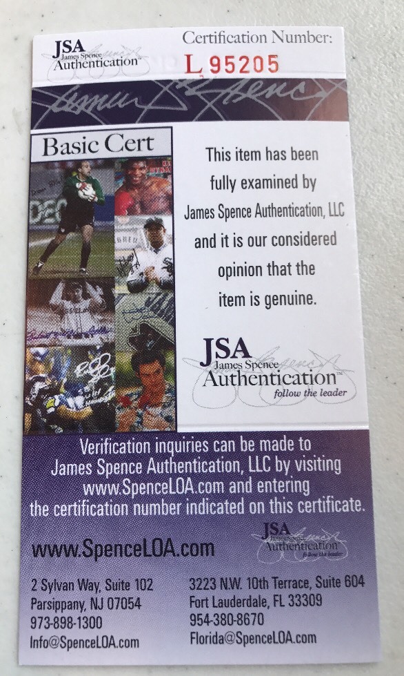 STEVE WINWOOD SIGNED AUTOGRAPHED PICKGUARD JSA COA