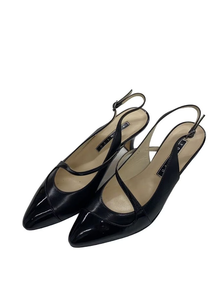 YOSHITO Pumps 25cm Black Enamel