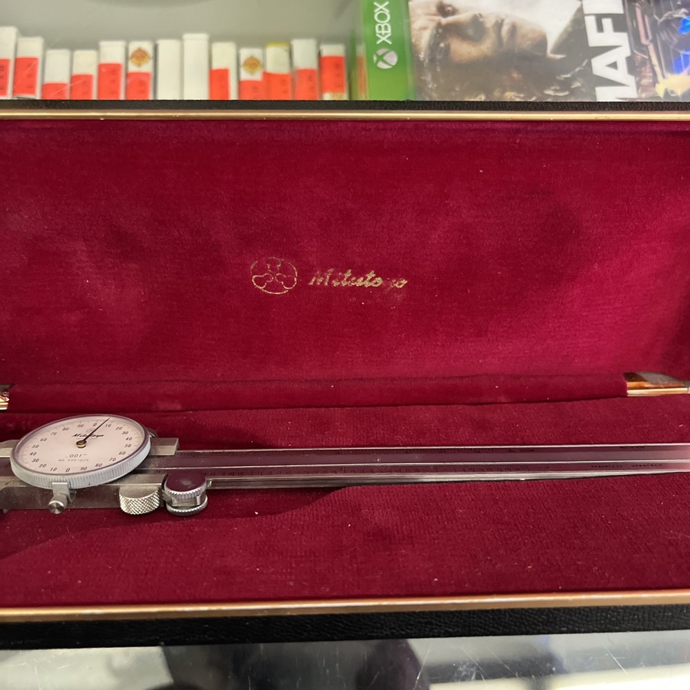 Mitutoyo dial caliper code # 505-626 In Case