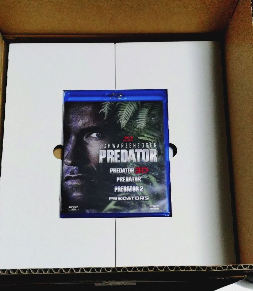 Predator Complete Blu-ray +predator head Collection. 1500 ltd super mint!