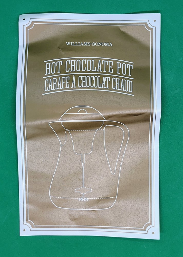 Williams-Sonoma automatic hot chocolate pot