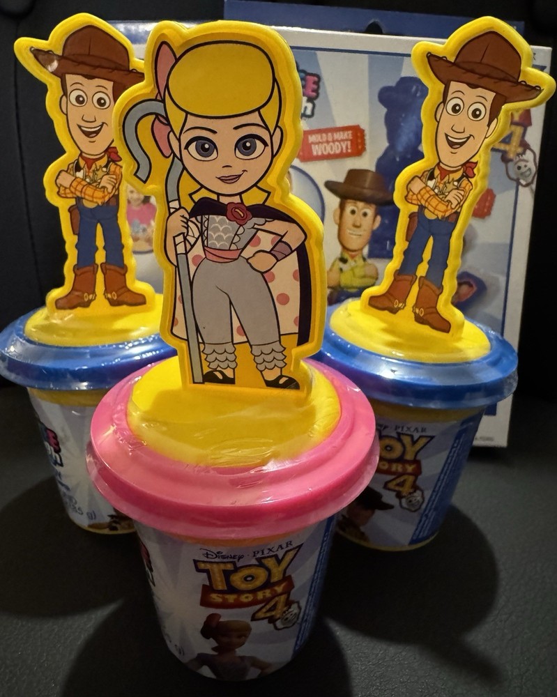 Crazy Softee Dough Toy Story 4 Lot (5 items)