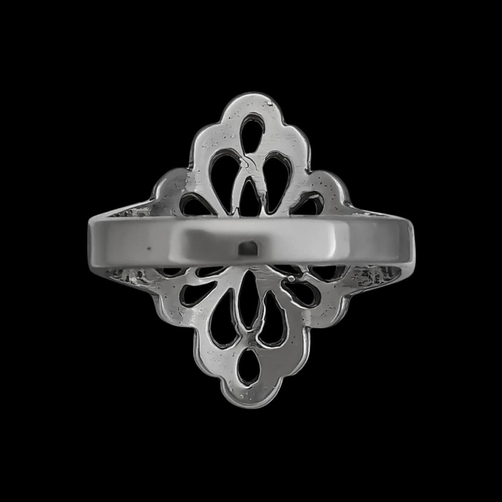 Size 6 - Diamond Cut Damask Ring