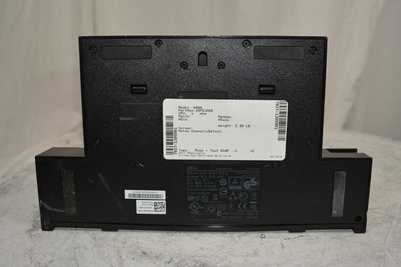 Dell K09A 30F5J A02 Laptop Docking Stations SEE NOTES