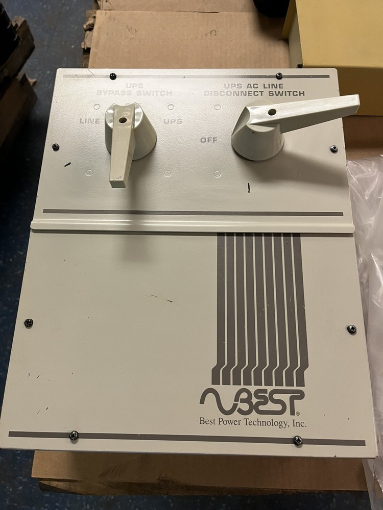 BEST POWER,BYE50-BBM-AS-1,EXTERNAL TRANSFER SWITCH 240V 50A 1PH