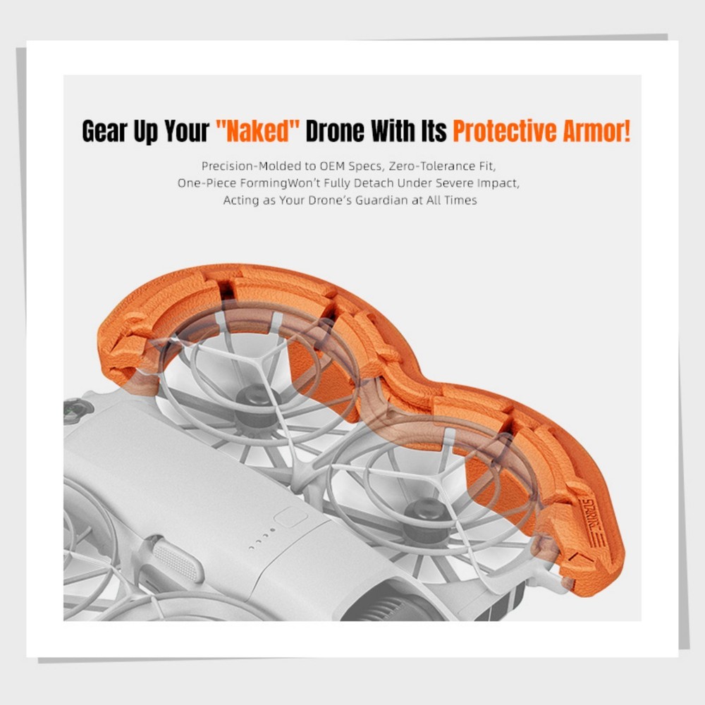 Floating Propeller Guard for DJI NEO2 Scratch & ShockResistant Orange