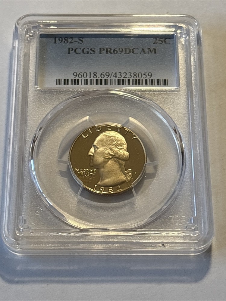 1982-S 5pc Proof Set - PCGS PR69DCAM