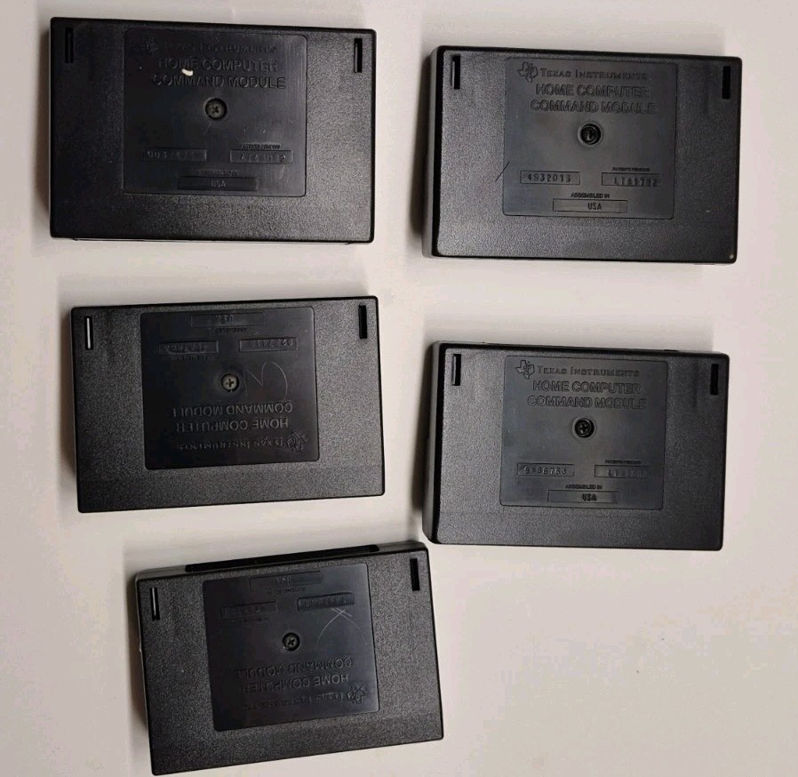Texas Instruments TI-99/4A Computer Bundle: Computer/AC Adap./RF Mod/Software