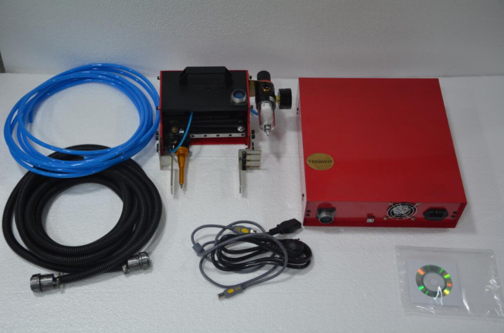 100*20mm Portable Metal Pneumatic Dot Peen Marking Machine for VIN Code Frame