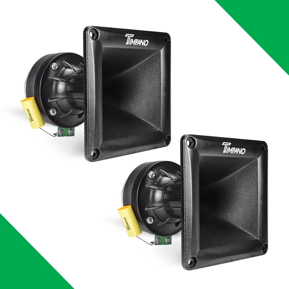 (2) TIMPANO TPT-DH175 1" EXIT HIGH FREQUENCY COMPRESSION HORN DRIVER 250W 8 OHM