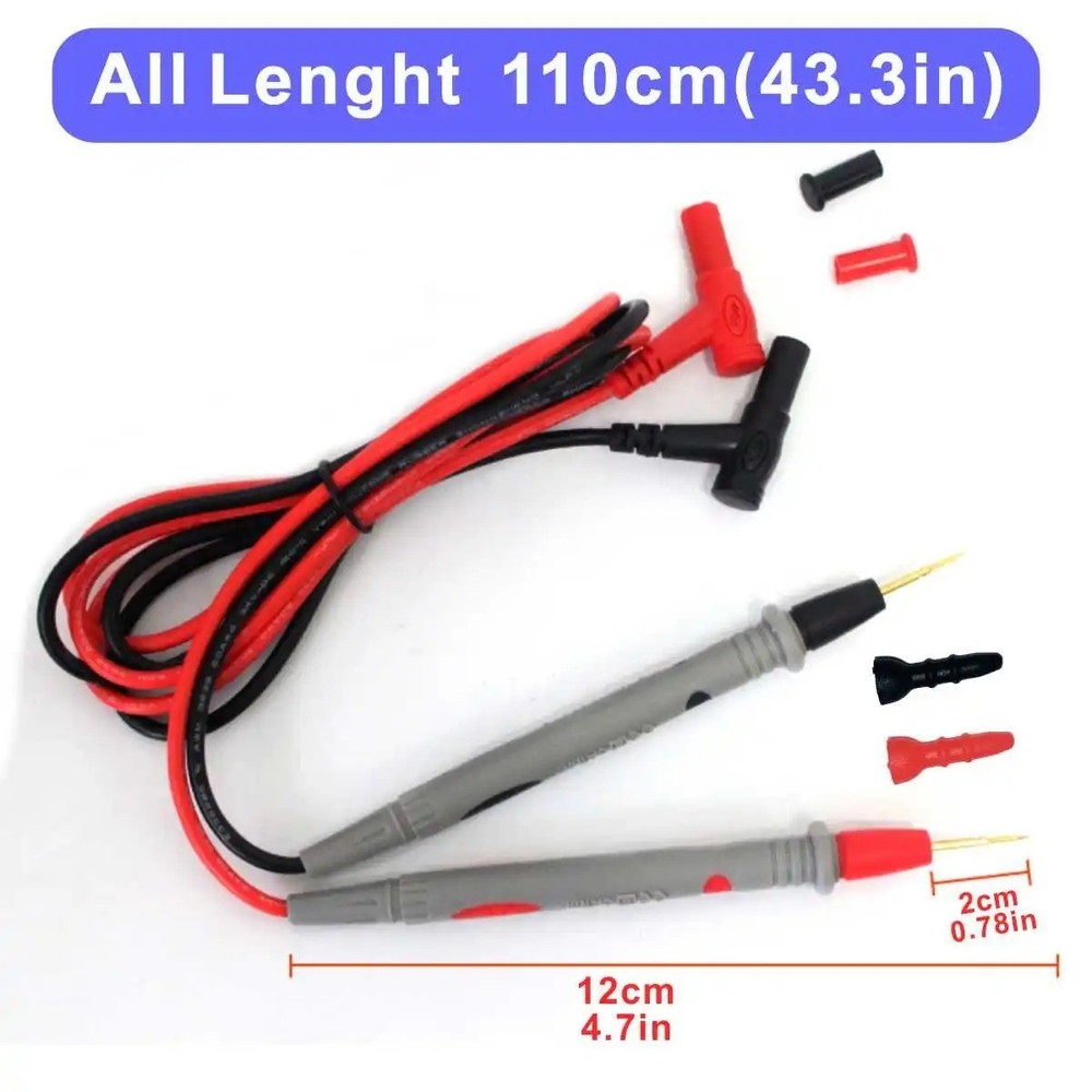 Digital Multimeter Meter Universal Probe Wire Cable High Quality Test Lead 1set