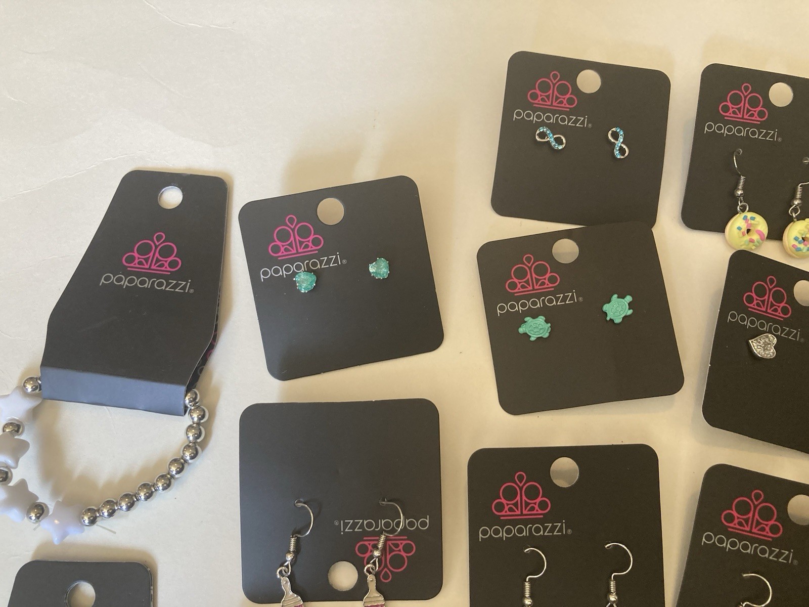 Paparazzi Kids Jewelry Mixed Lot of 27 Plus Keychain New