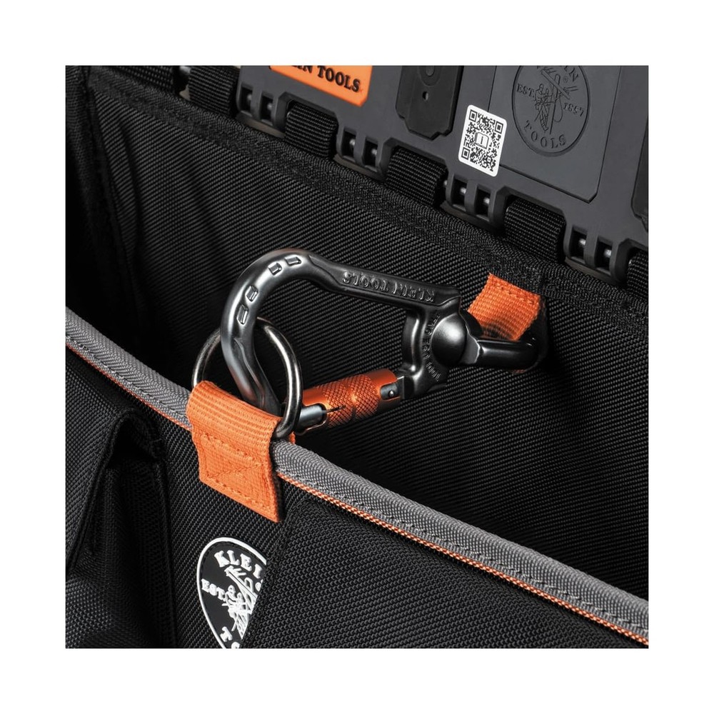 Klein Tools BC511S Bucket Work Center Large Tool Pouch, S Hook Rail System Ac...