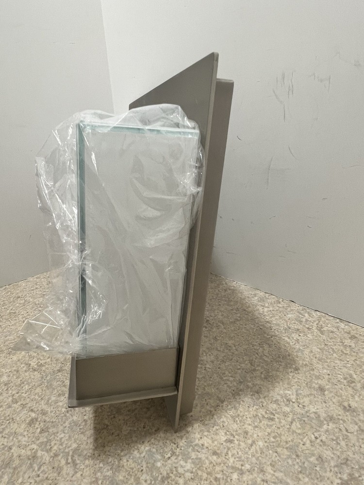 NEW LARGE INTERTEK RECTANGULAR WALL MOUNT SCONCE