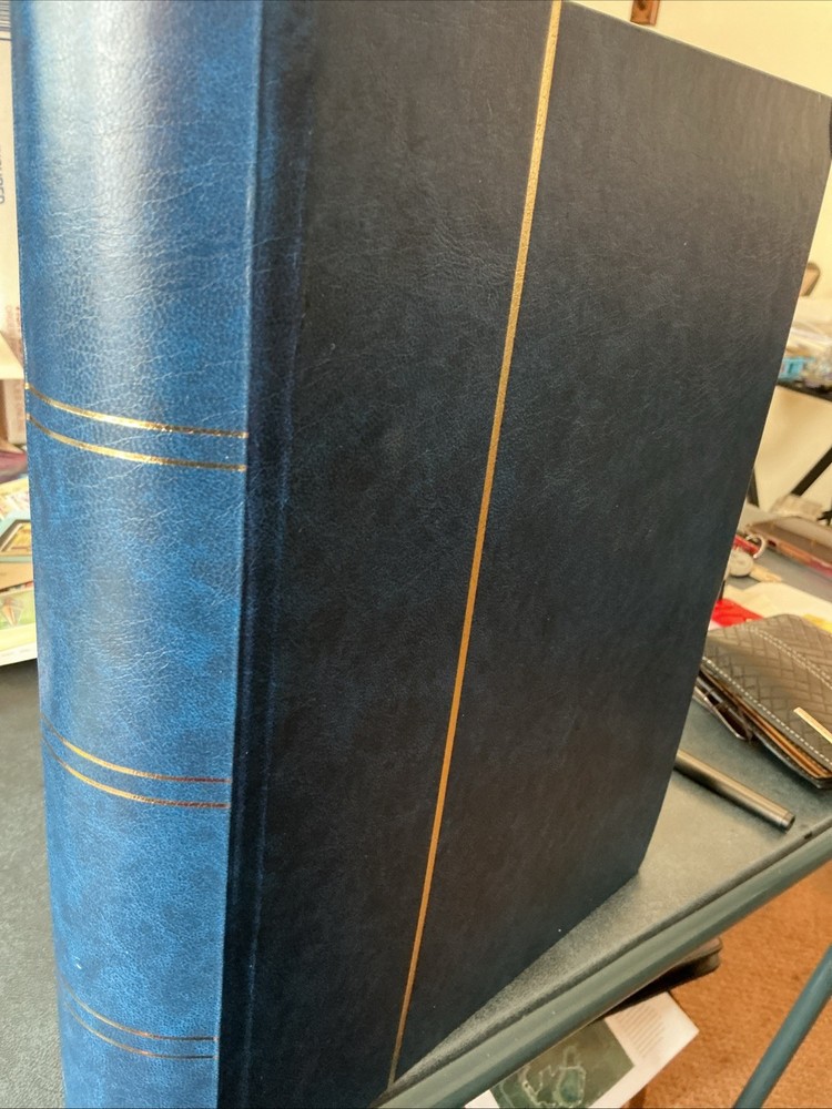 Stamp Stock Bounded Binder 32 Pages  9 Pockets Double Sides Paper Between Pages