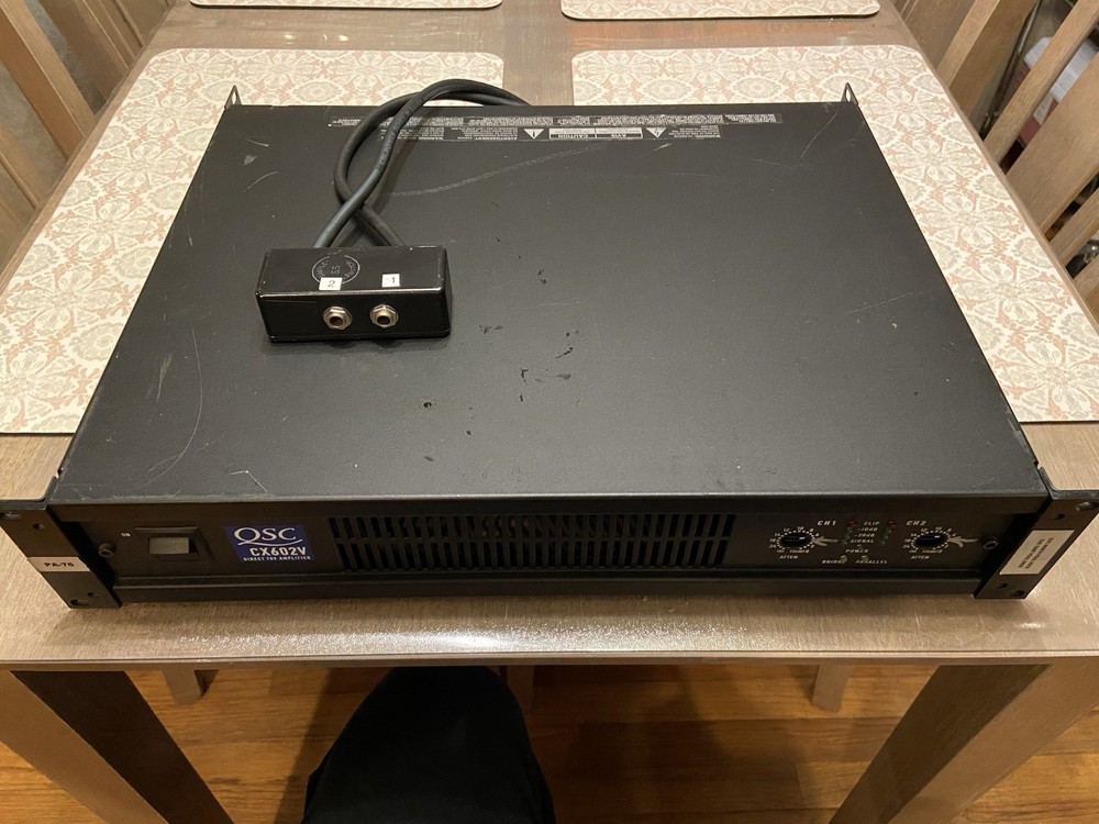 QSC CX602V Amplifier