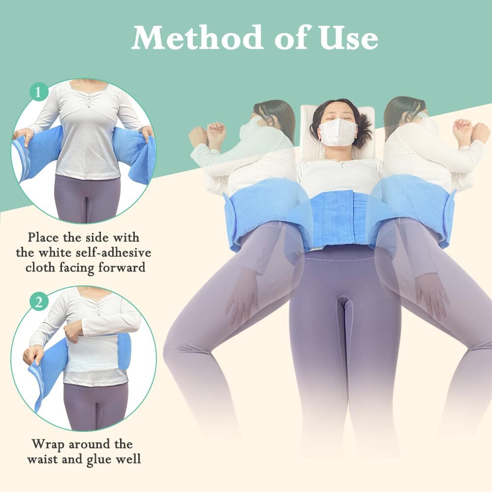 Lumbar Support Pillow for Sleeping Lower Back Sciatic Nerve Pain Relief