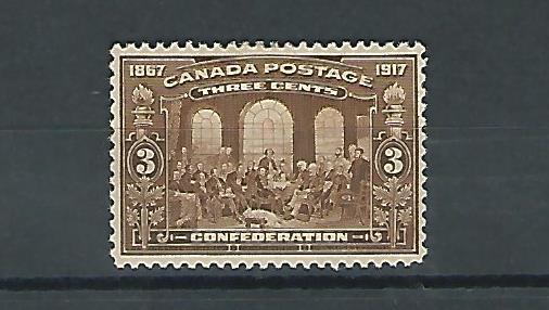 Canada, Postage Stamp, #135 Mint Hinged, 1917, JFZ