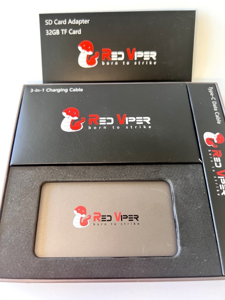 Red Viper USB-C Docking Station w/ 32GB Storage