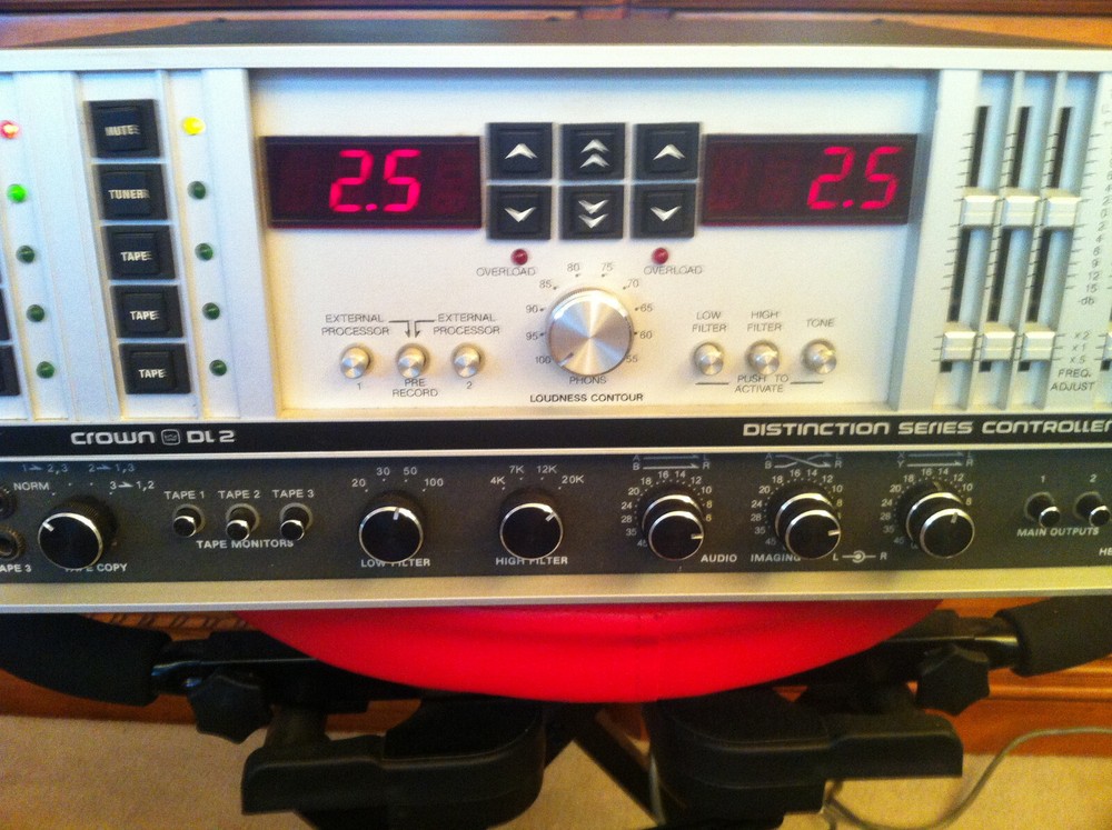 crown DL-2 Controller/preamplifier Ultra Rare